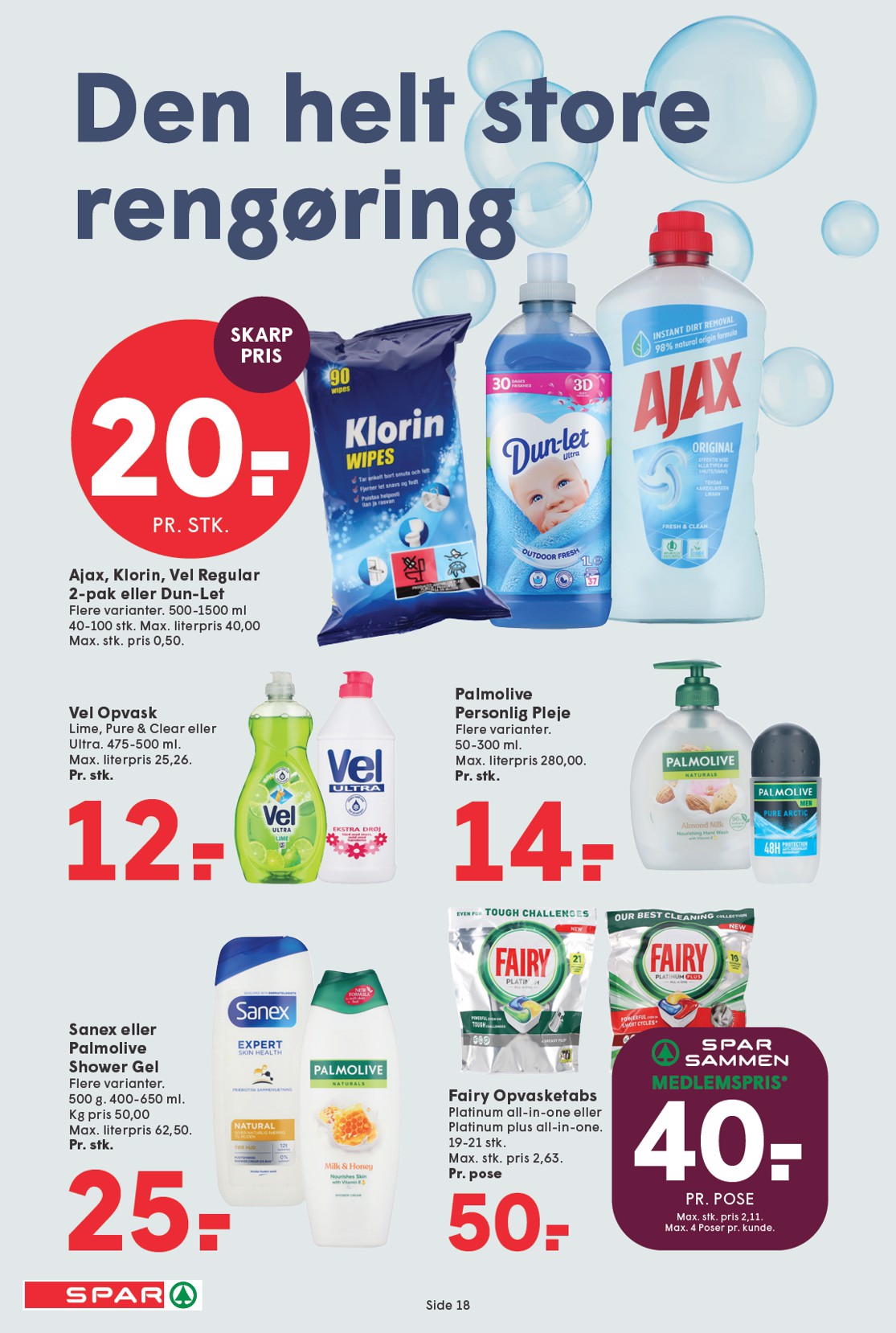 spar - Spar tilbudsavis gyldig fra 09.01. til 15.01. - page: 18