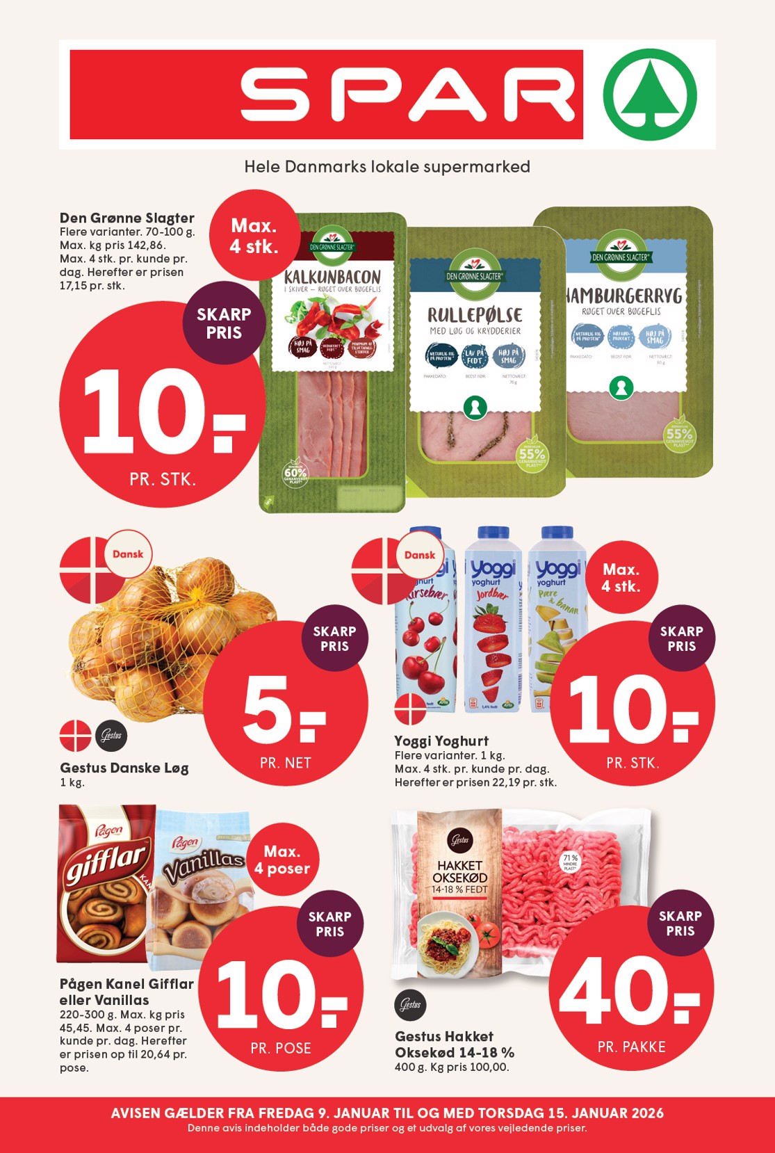 spar - Spar tilbudsavis gyldig fra 09.01. til 15.01.