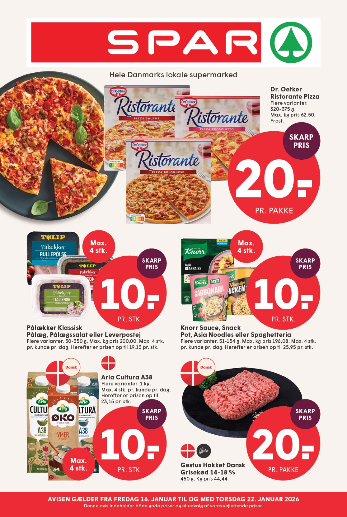 spar - Spar tilbudsavis gyldig fra 16.01. til 22.01.