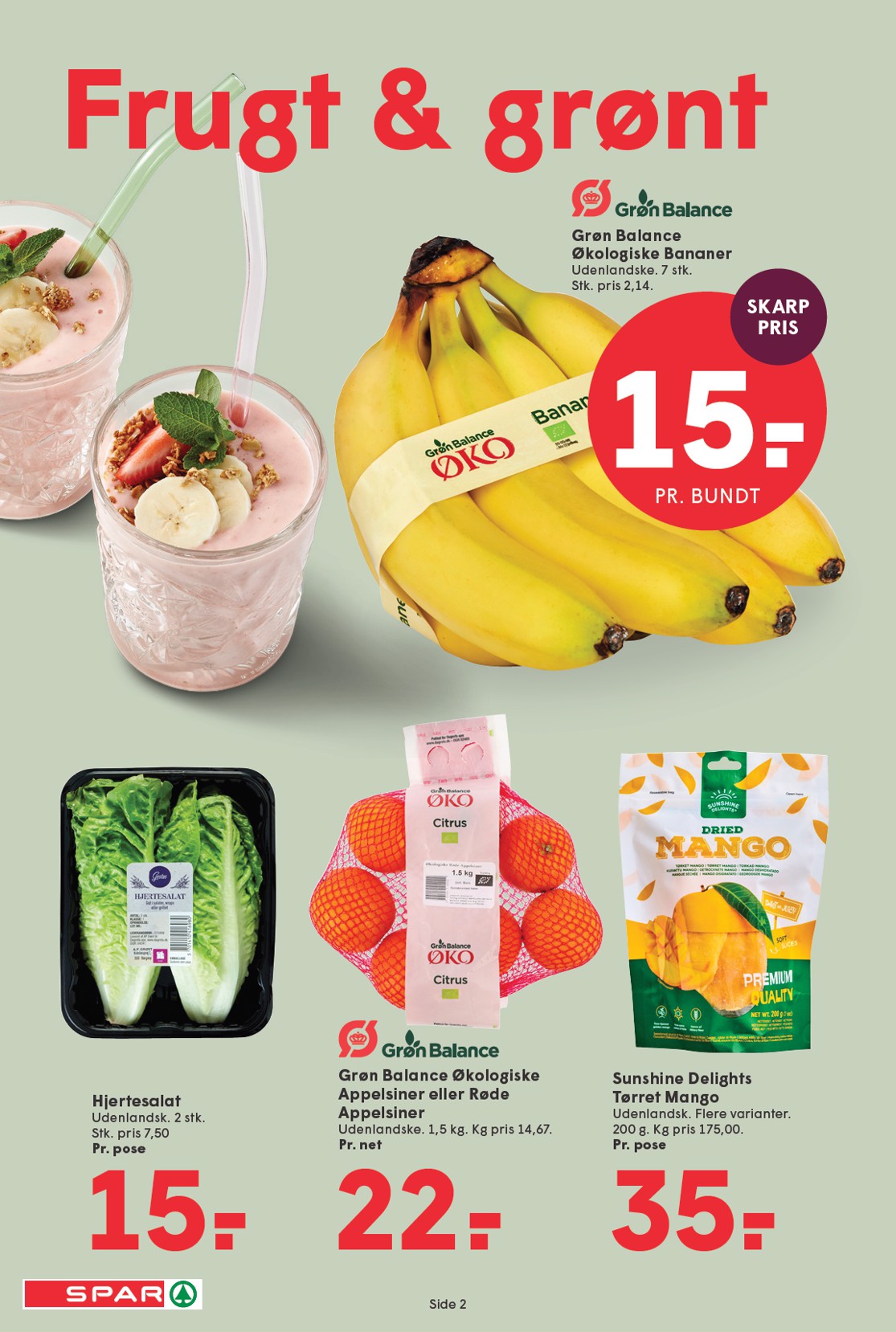 spar - Spar tilbudsavis gyldig fra 16.01. til 22.01. - page: 2