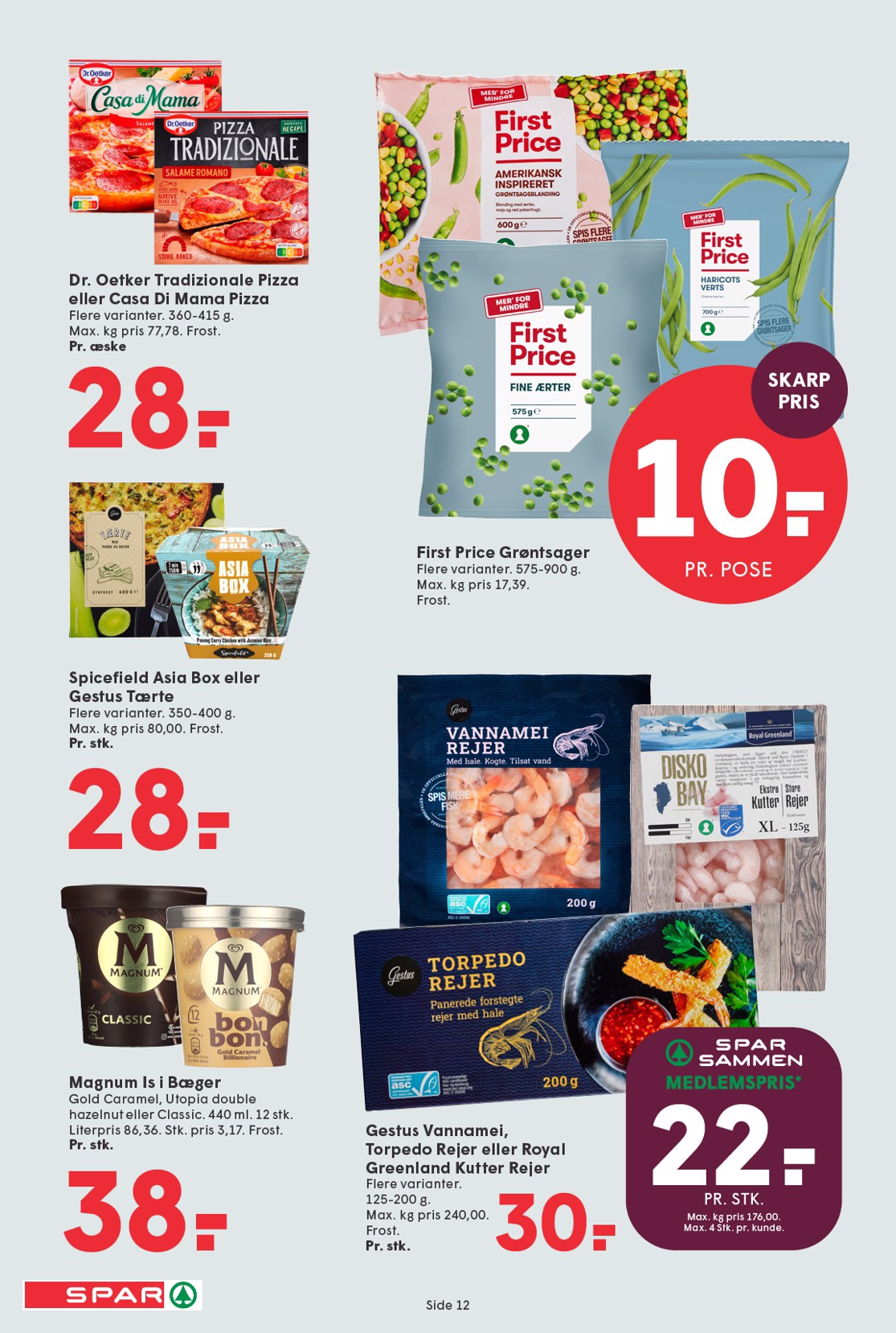 spar - Spar tilbudsavis gyldig fra 23.01. til 29.01. - page: 12