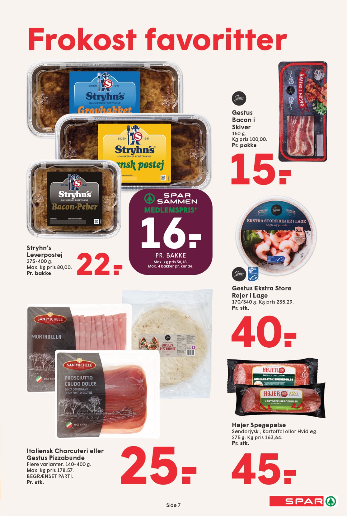 spar - Spar tilbudsavis gyldig fra 30.01. til 05.02. - page: 7