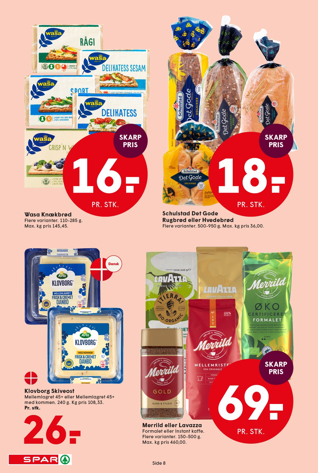 spar - Spar tilbudsavis gyldig fra 06.02.2026 til 12.02.2026 - page: 8