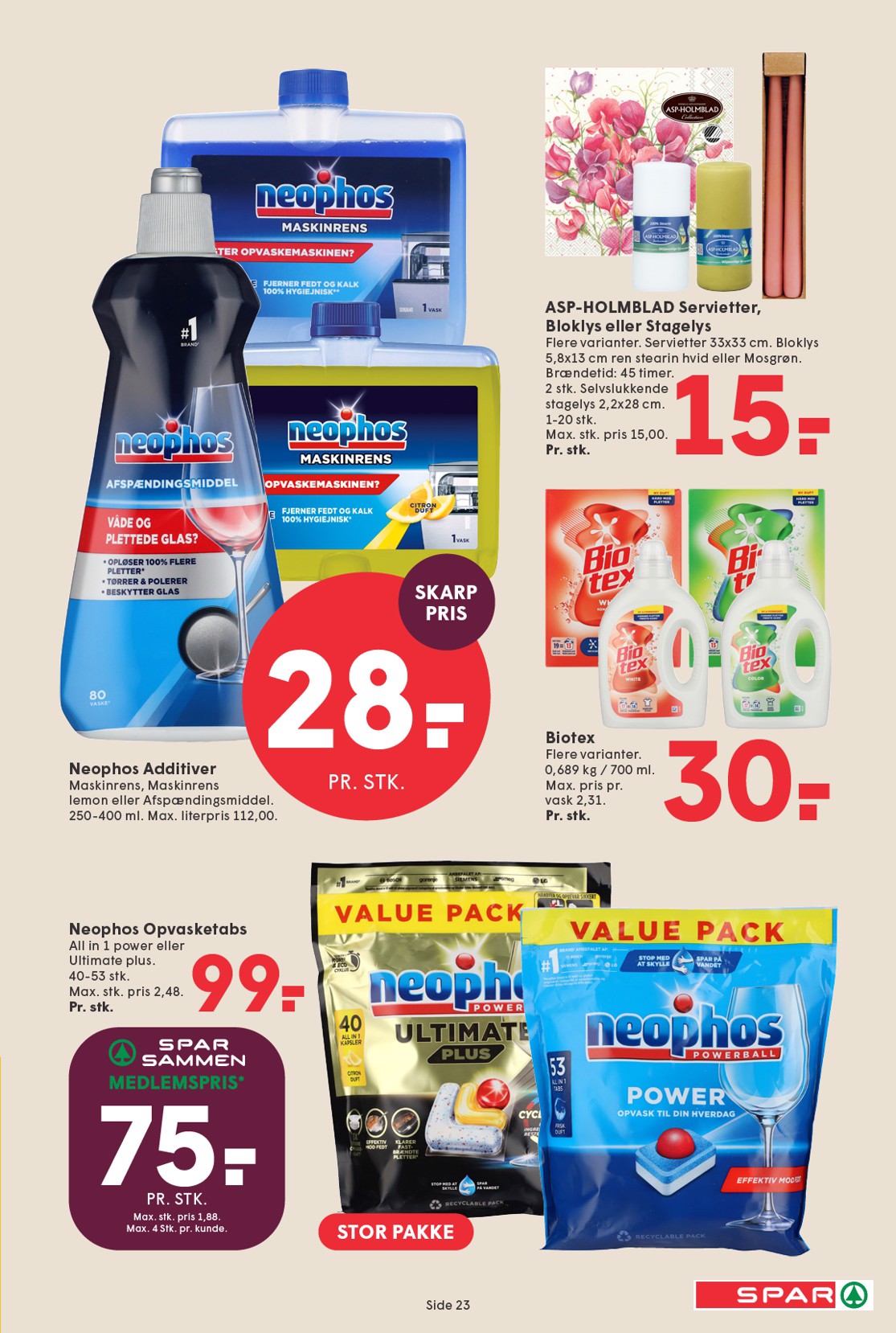 spar - Spar tilbudsavis gyldig fra 27.02.2026 til 05.03.2026 - page: 23