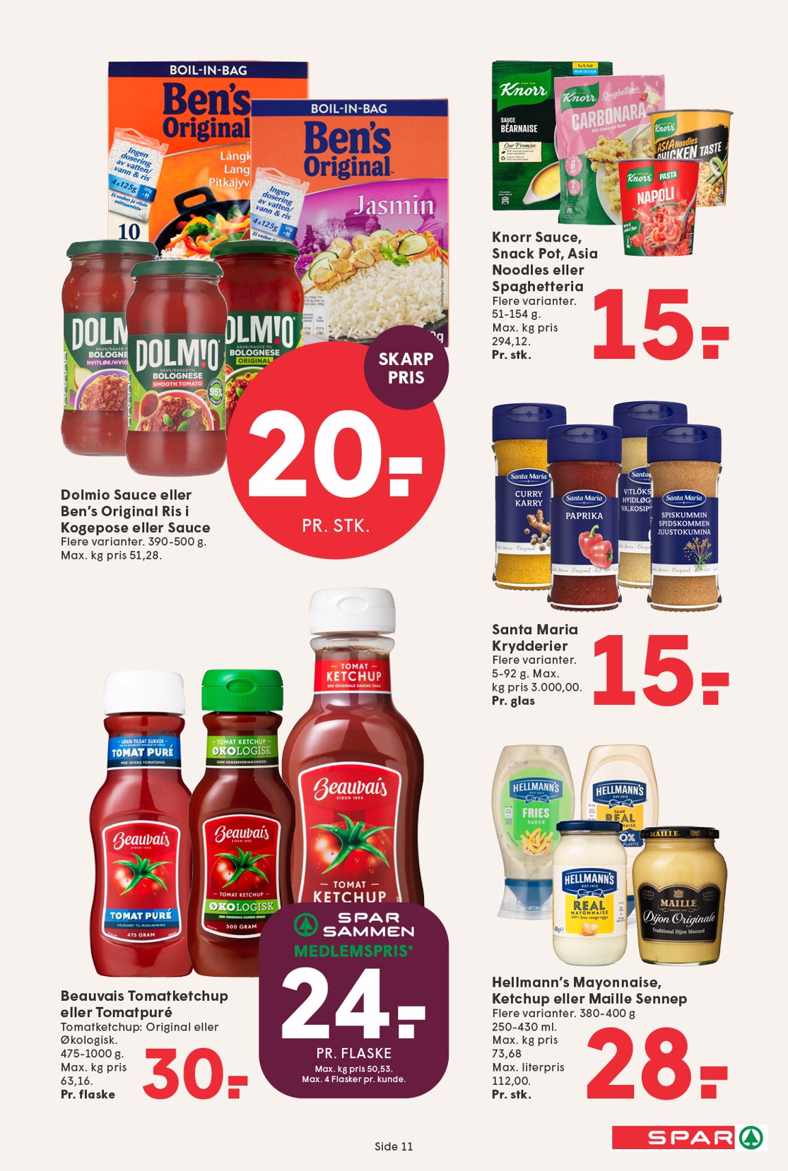 spar - Spar tilbudsavis gyldig fra 06.03.2026 til 12.03.2026 - page: 12