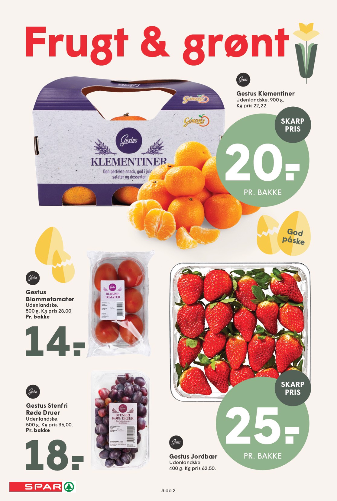 spar - Spar tilbudsavis gyldig fra 13.03.2026 til 19.03.2026 - page: 2