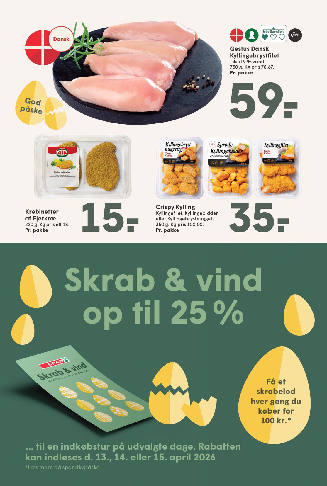 spar - Spar tilbudsavis gyldig fra 13.03.2026 til 19.03.2026 - page: 4