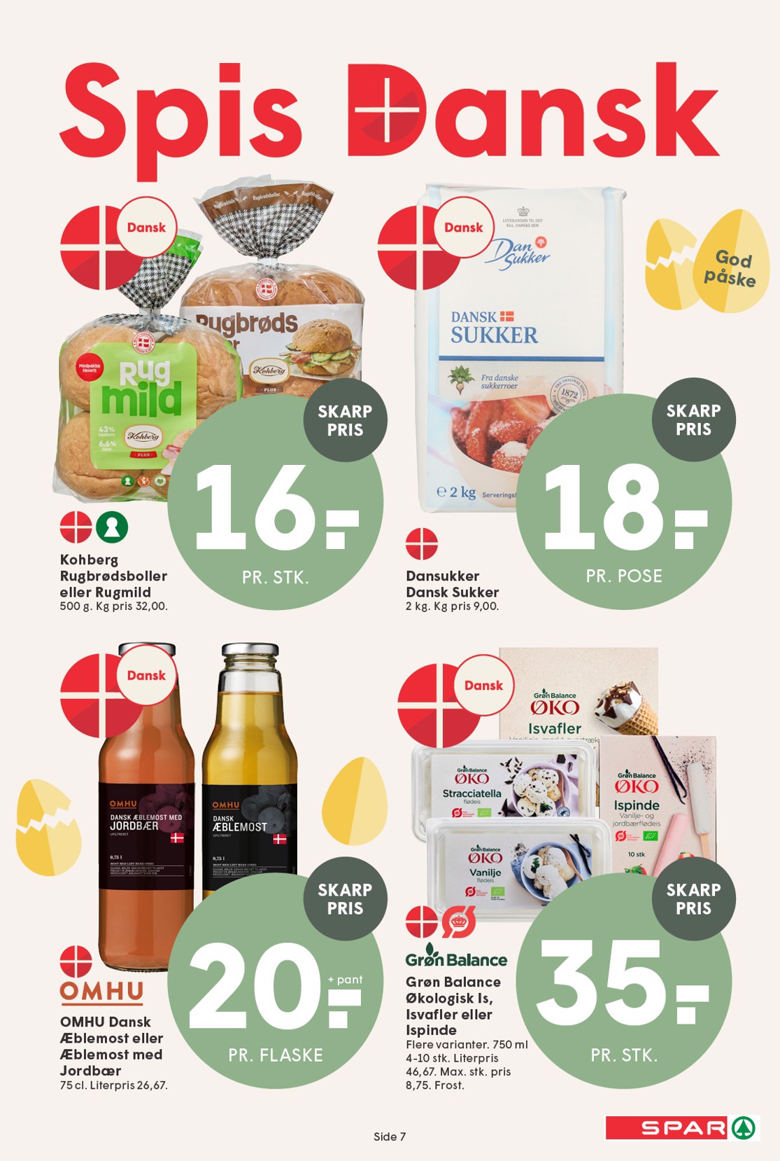 spar - Spar tilbudsavis gyldig fra 13.03.2026 til 19.03.2026 - page: 7