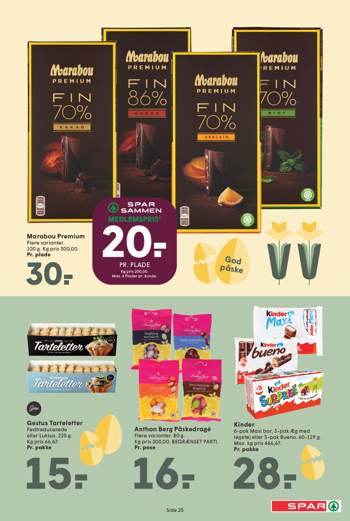 spar - Spar tilbudsavis gyldig fra 20.03.2026 til 26.03.2026 - page: 25
