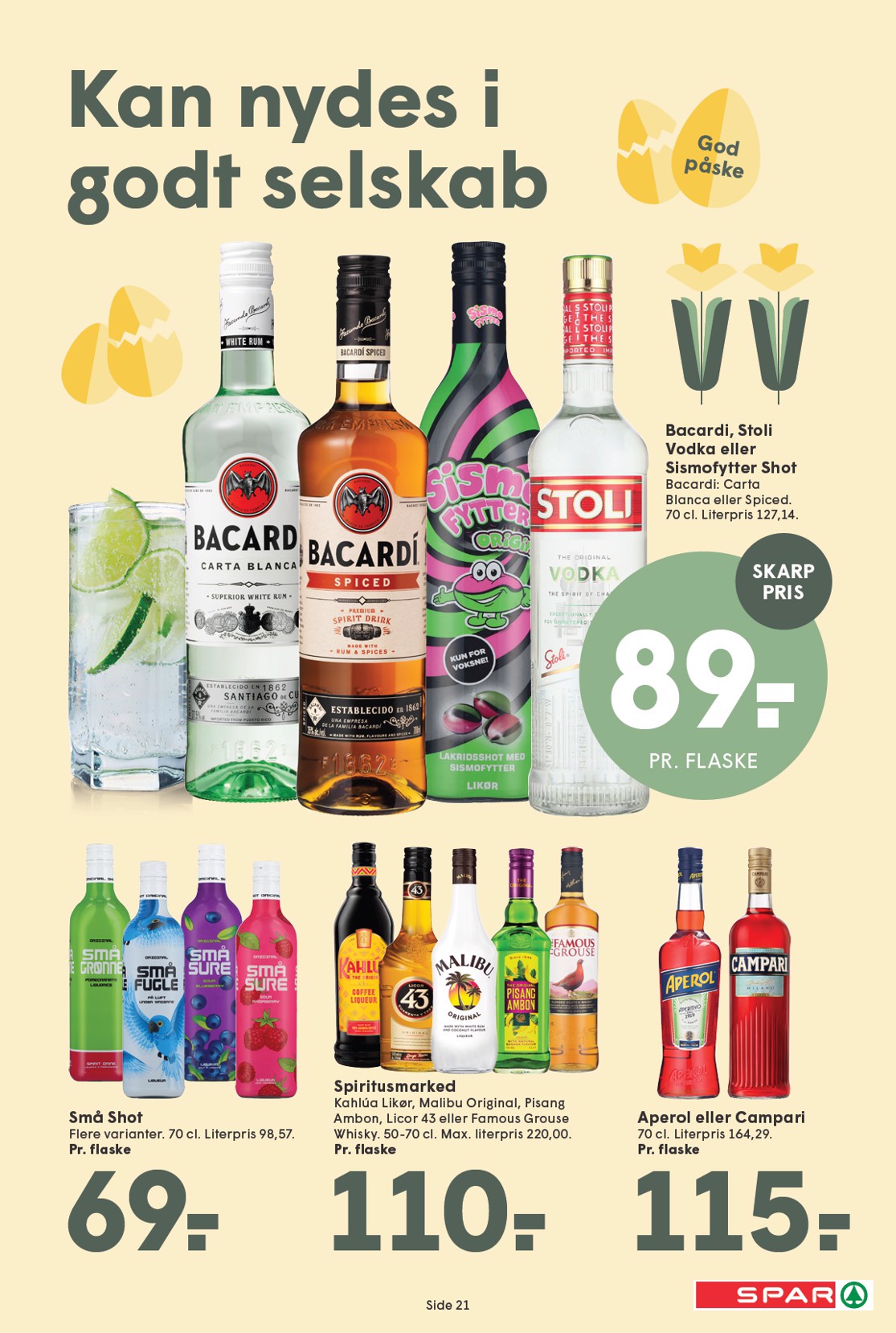 spar - Spar tilbudsavis gyldig fra 20.03.2026 til 26.03.2026 - page: 21