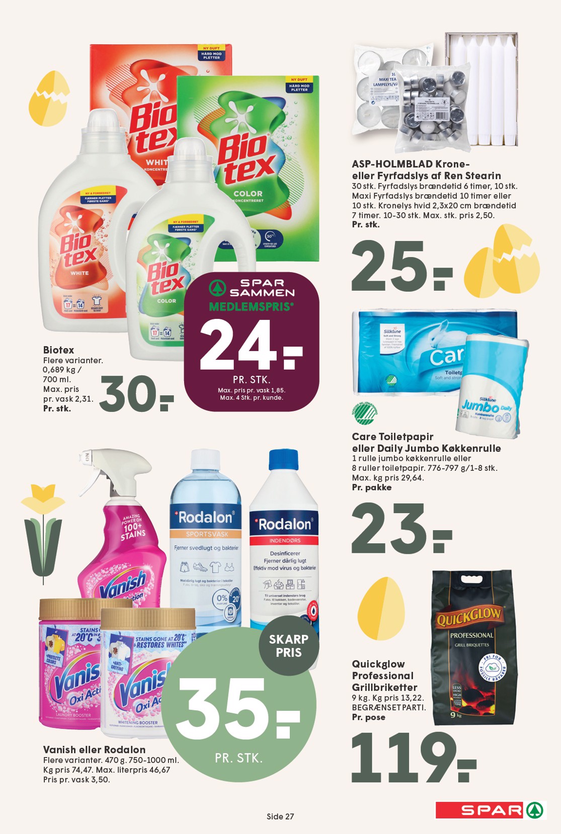 spar - Spar tilbudsavis gyldig fra 20.03.2026 til 26.03.2026 - page: 27