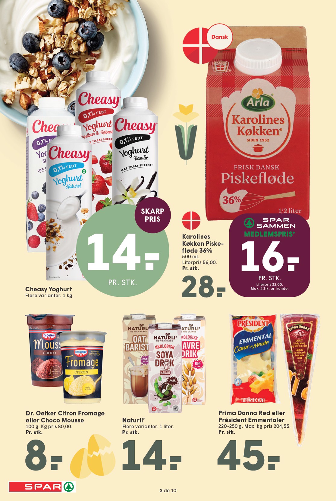 spar - Spar tilbudsavis gyldig fra 27.03.2026 til 04.04.2026 - page: 10