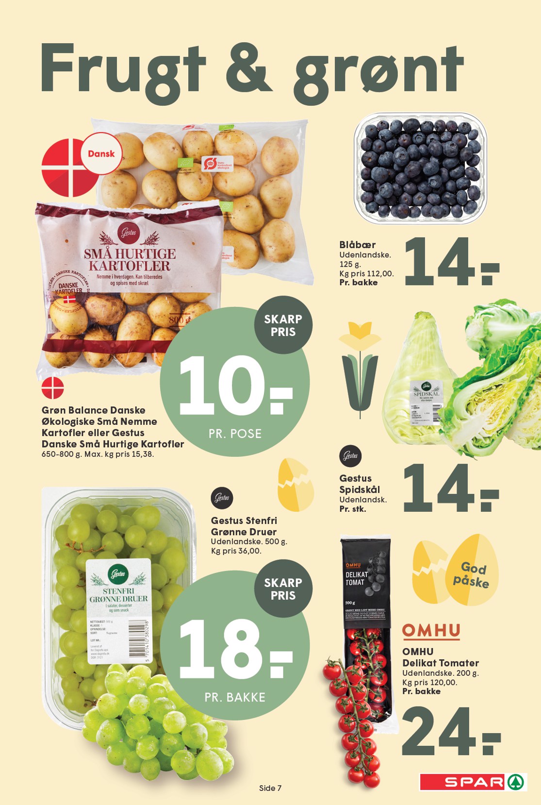 spar - Spar tilbudsavis gyldig fra 27.03.2026 til 04.04.2026 - page: 7