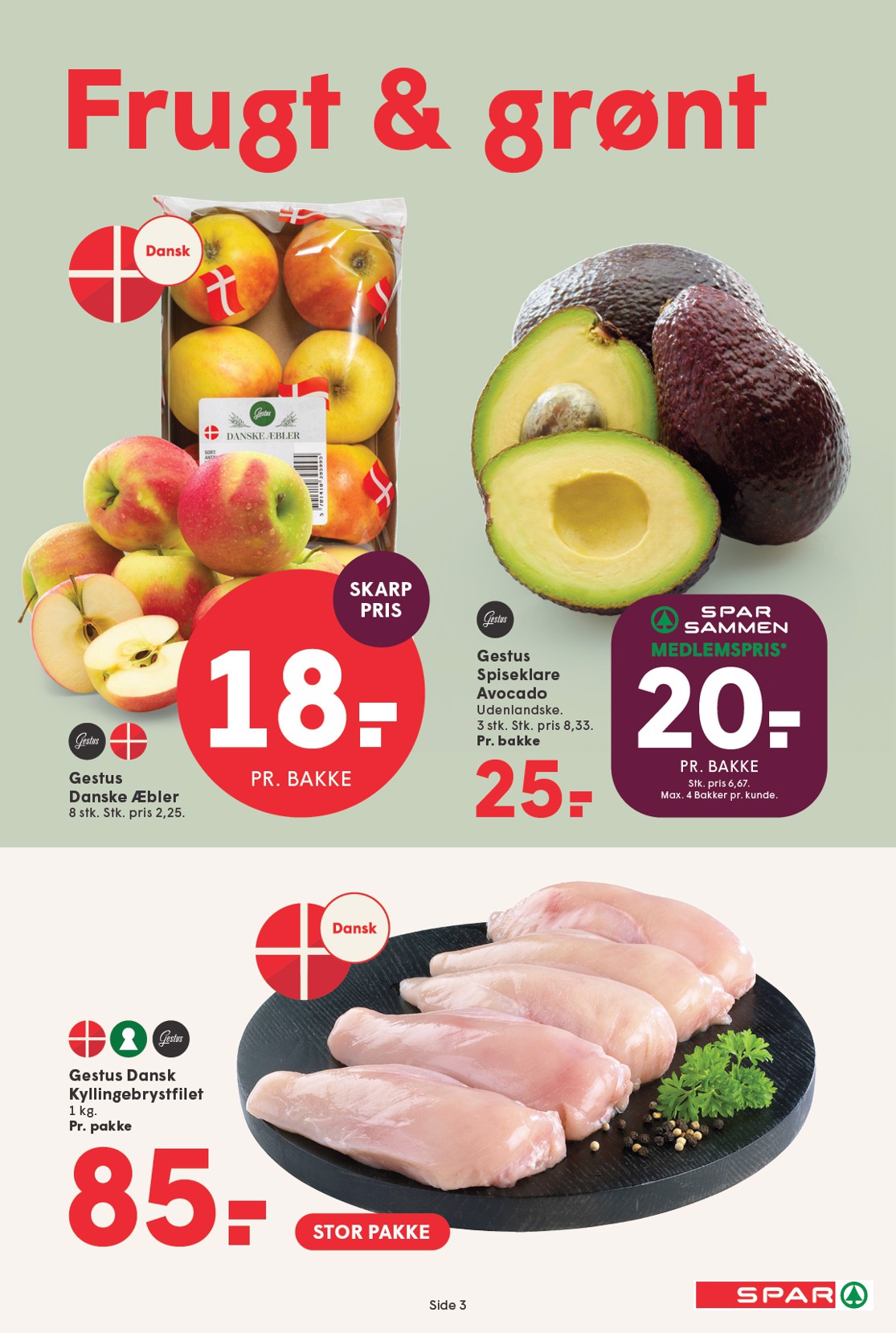 spar - Spar tilbudsavis gyldig fra 07.04.2026 til 09.04.2026 - page: 3