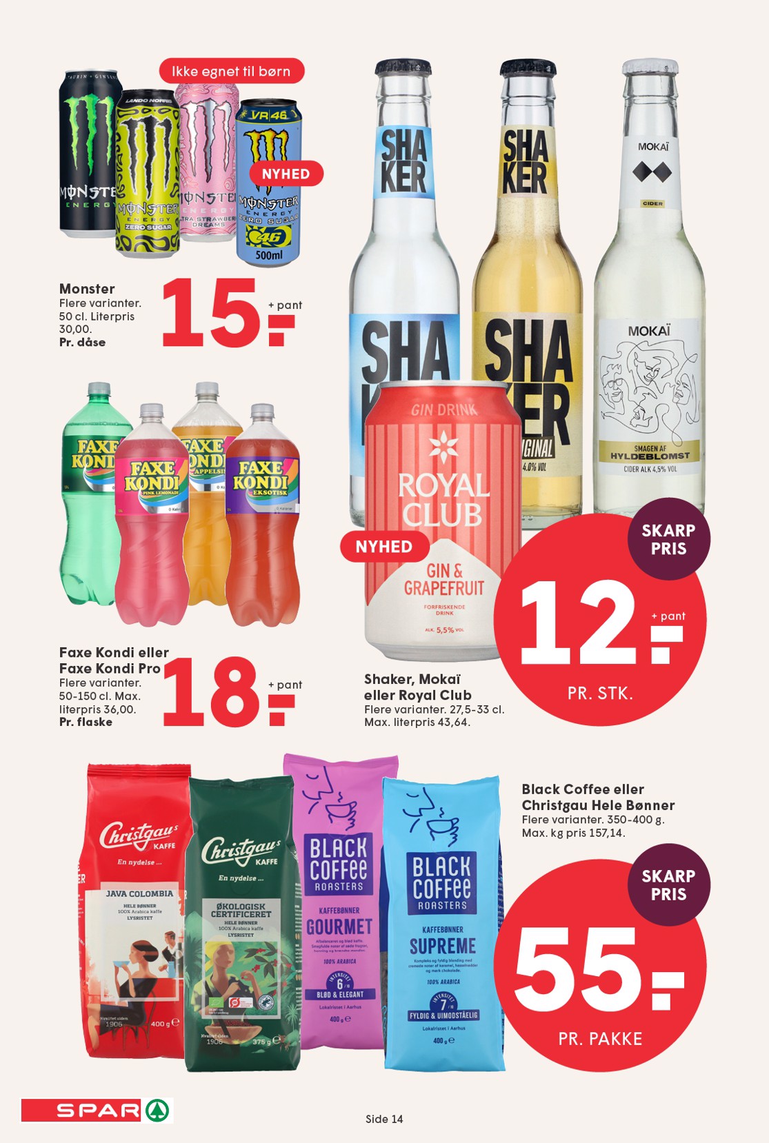 spar - Spar flyer til næste uge fra fredag 24.04.2026 til torsdag 30.04.2026 - page: 14