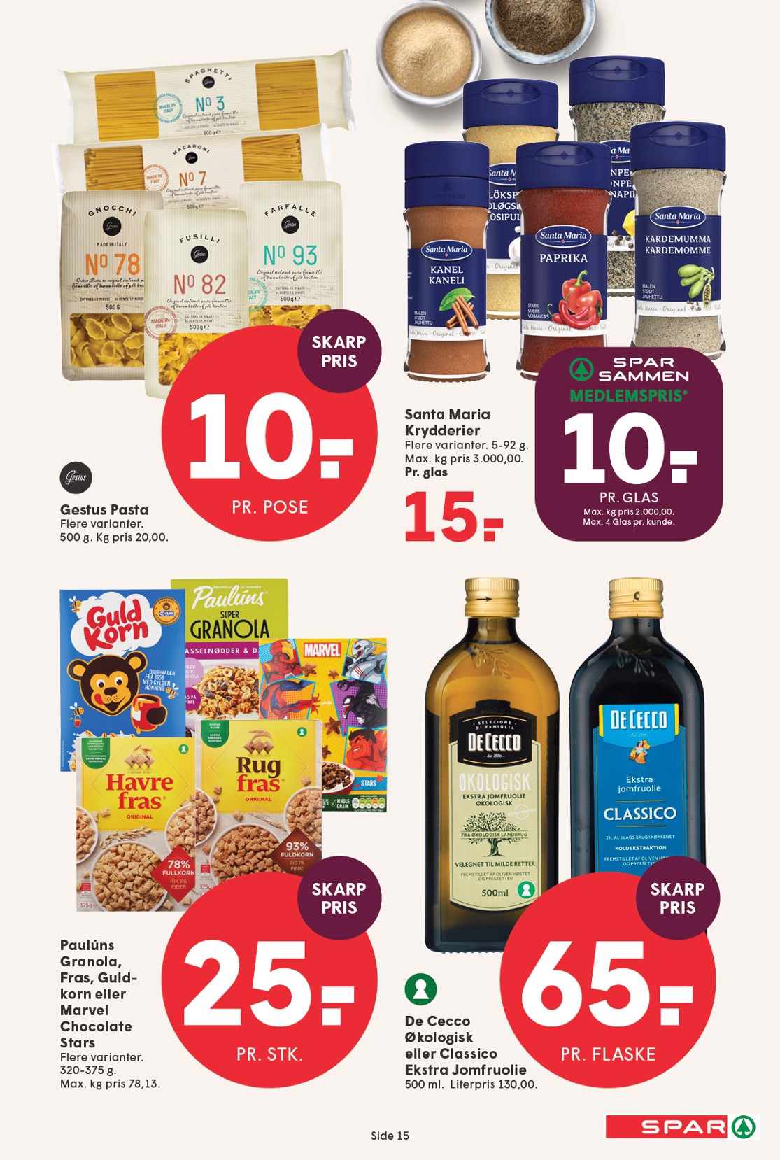 spar - Spar flyer til næste uge fra fredag 01.05.2026 til torsdag 07.05.2026 - page: 15