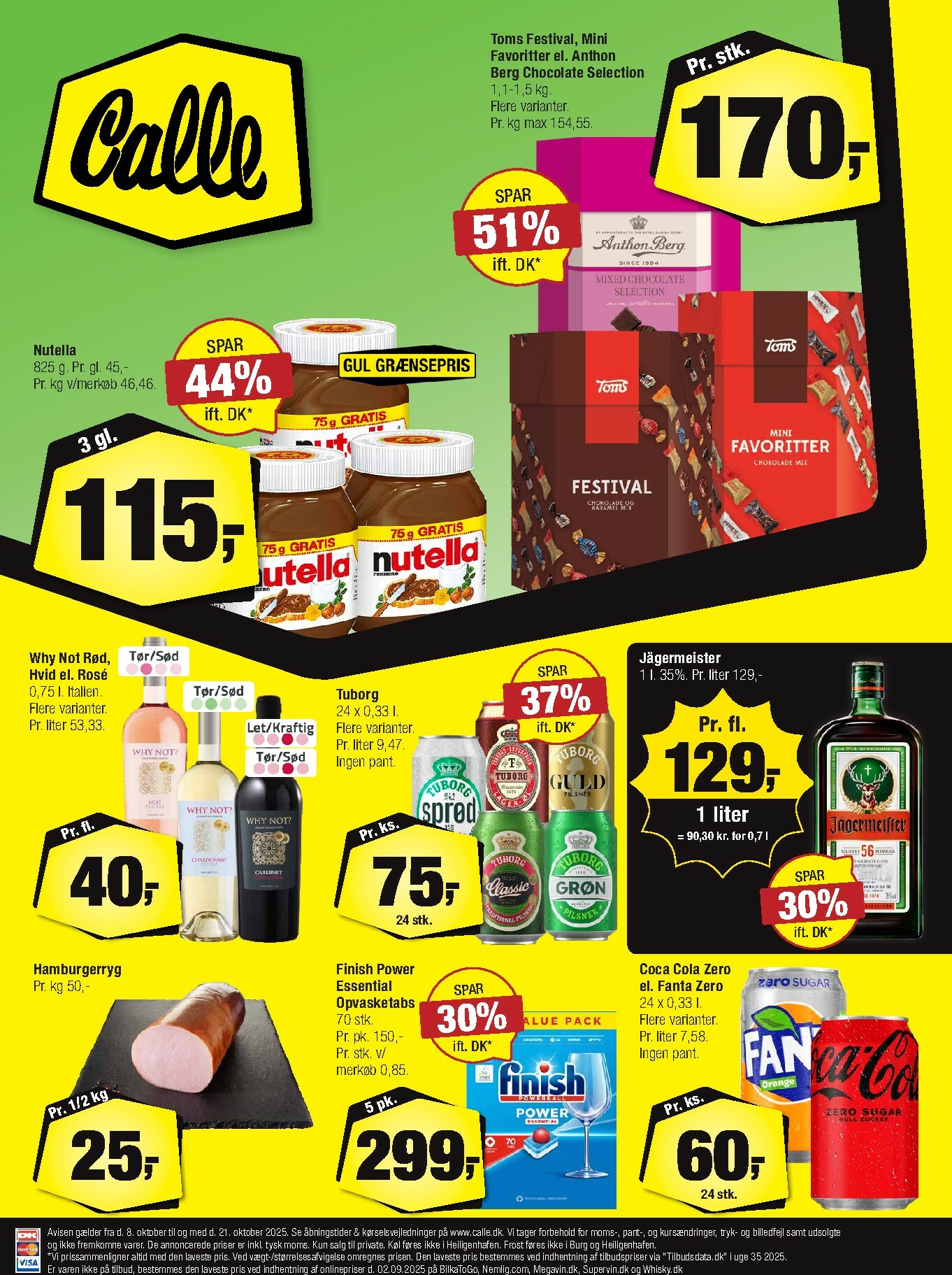 calle - Calle tilbudsavis gyldig fra 08.10. til 21.10.