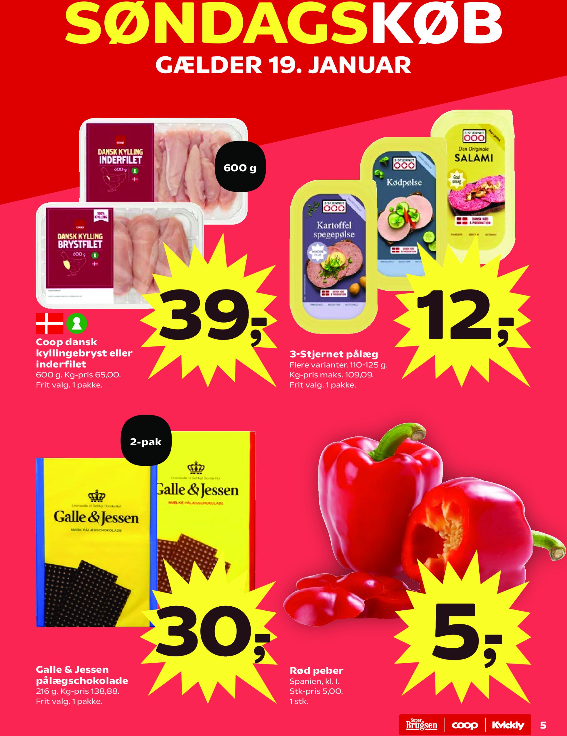 coop-super-brugsen - COOP - Super Brugsen tilbudsavis gyldig fra 17.01. - 23.01. - page: 5 coop-super-brugsen - COOP - Super Brugsen tilbudsavis gyldig fra 17.01. - 23.01. - page: 5