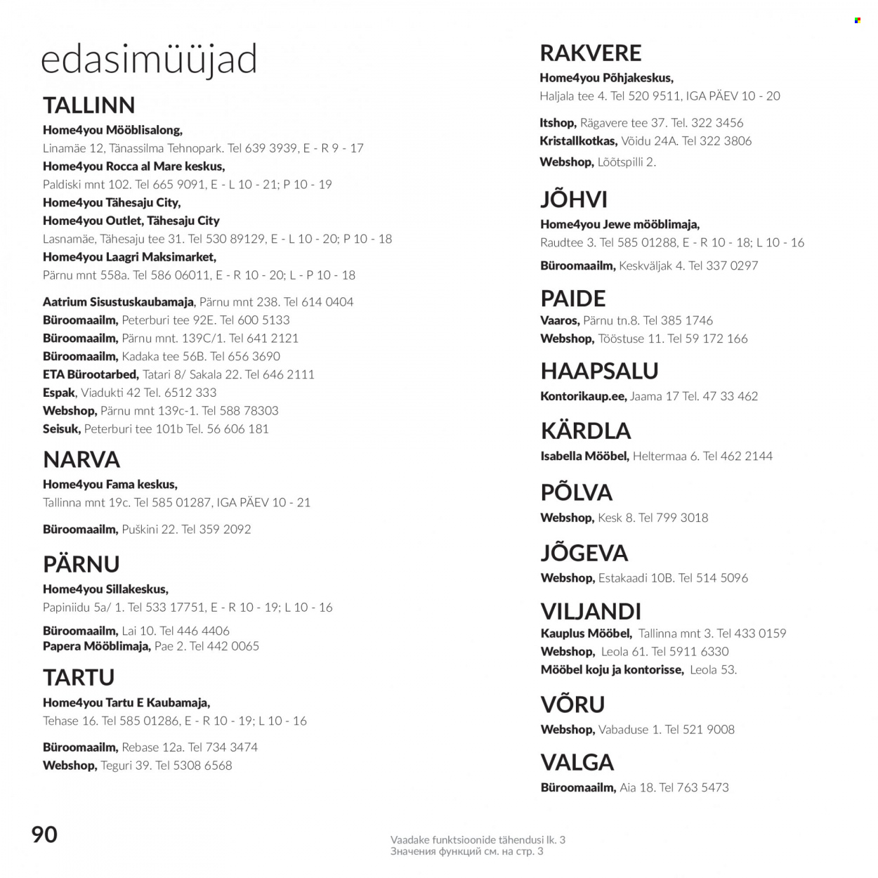 home4you - Home4you kliendileht - Kontorimööbli - page: 90