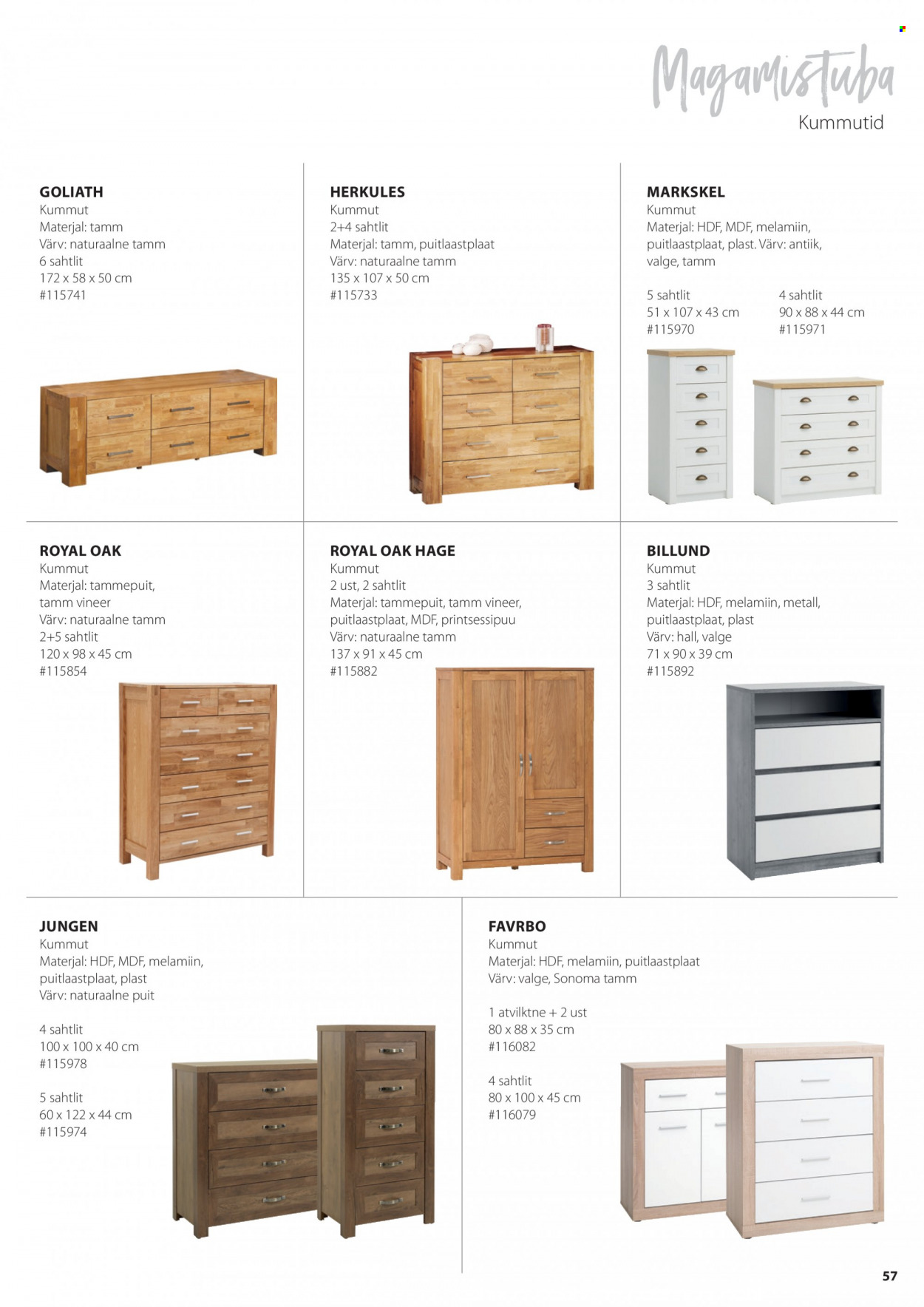 jysk - JYSK kliendileht - Mööblikataloog - page: 57