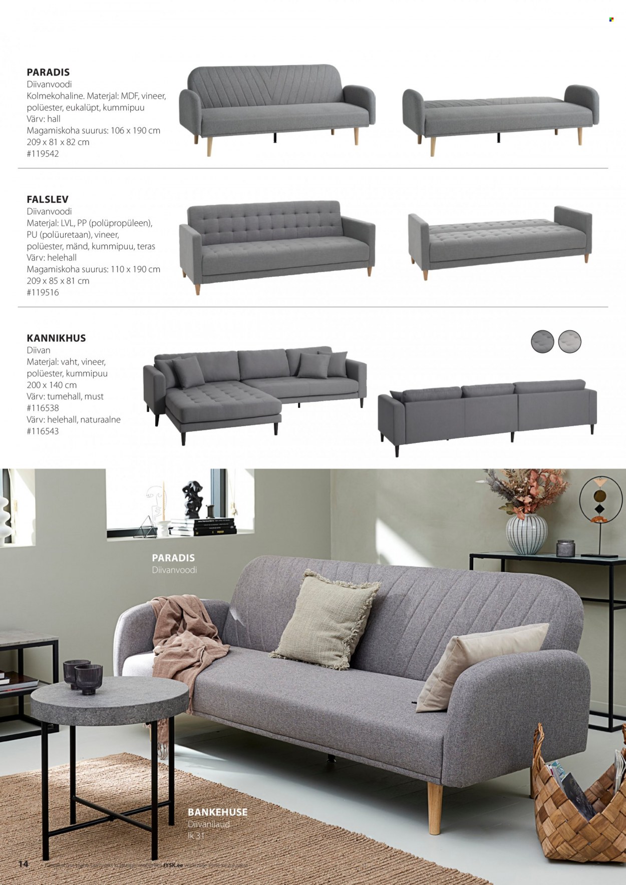 jysk - JYSK kliendileht - Mööblikataloog - page: 14