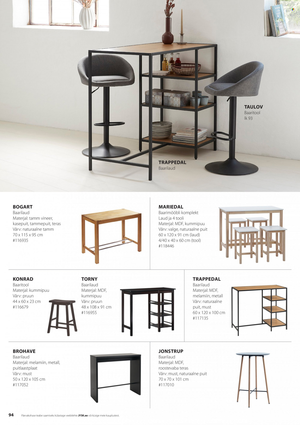 jysk - JYSK kliendileht - Mööblikataloog - page: 94