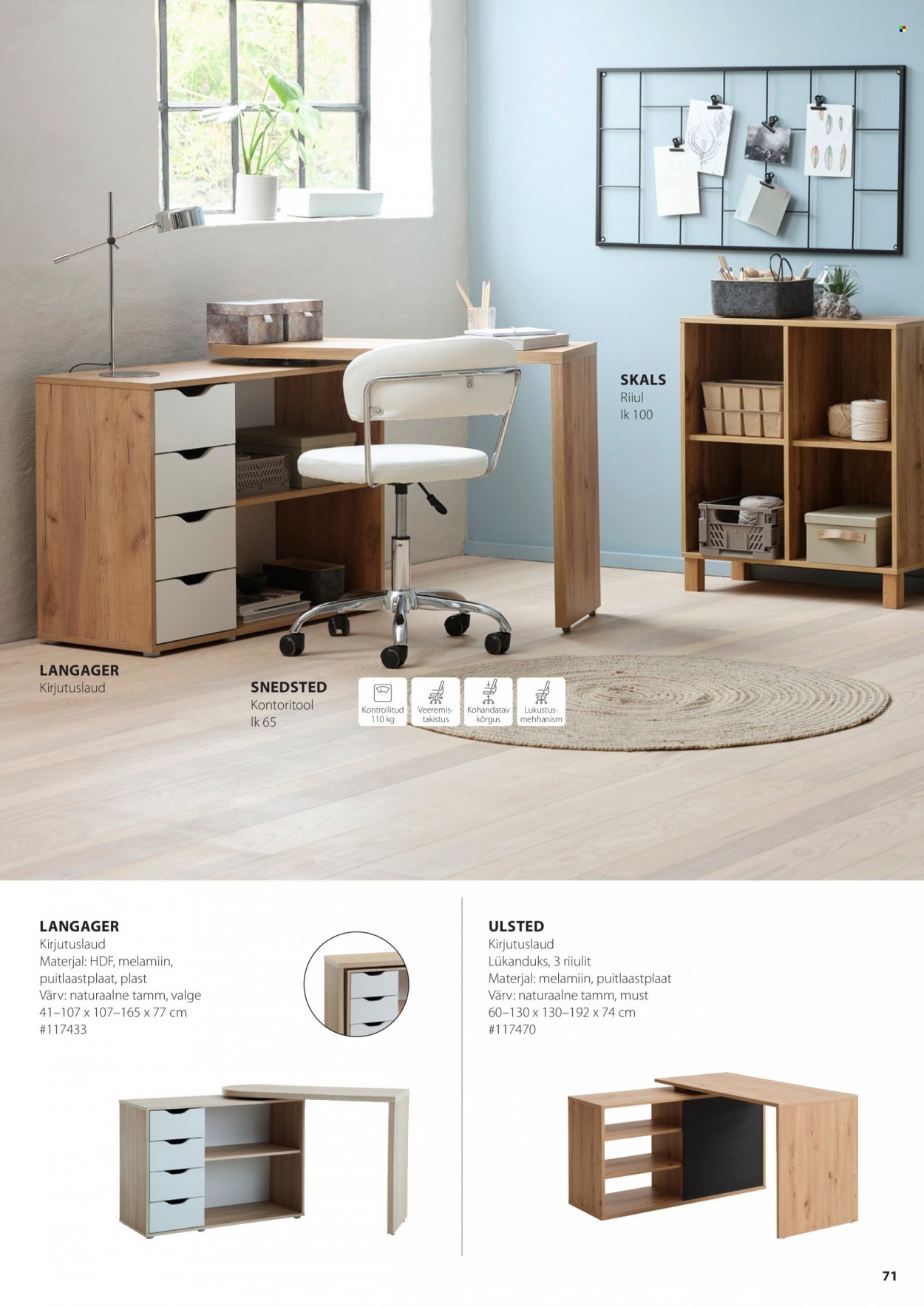 jysk - JYSK kliendileht - Mööblikataloog - page: 71