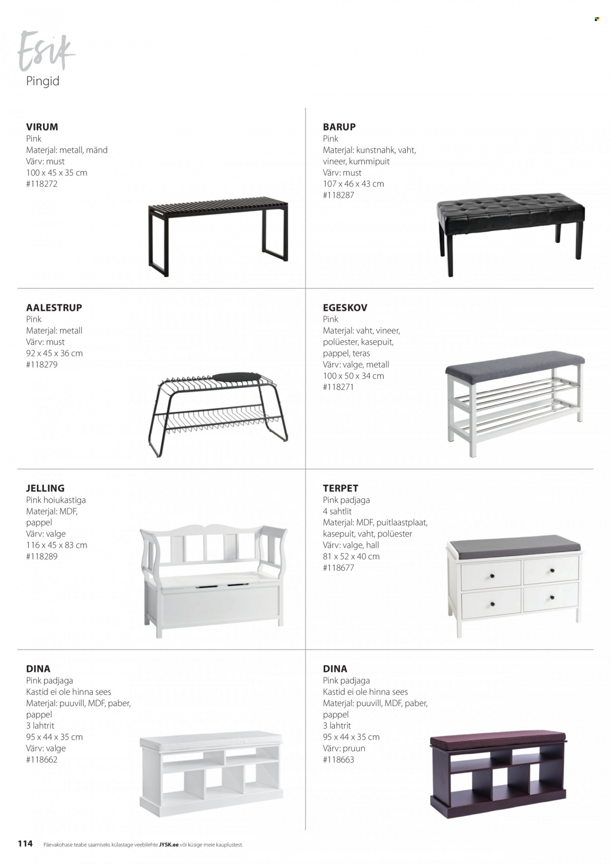 jysk - JYSK kliendileht - Mööblikataloog - page: 114