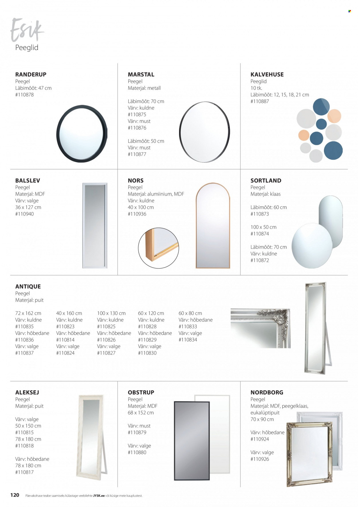 jysk - JYSK kliendileht - Mööblikataloog - page: 120