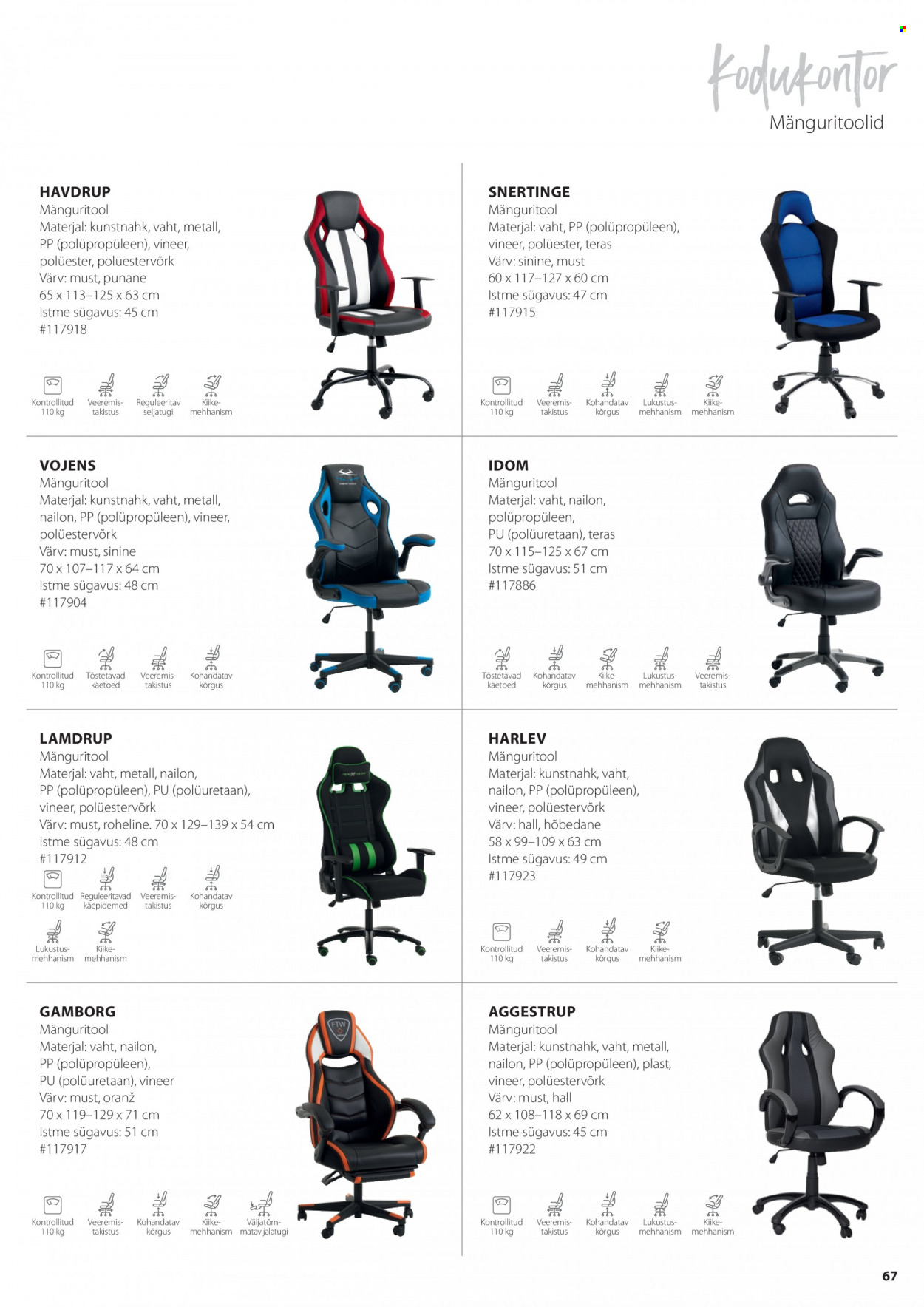 jysk - JYSK kliendileht - Mööblikataloog - page: 67