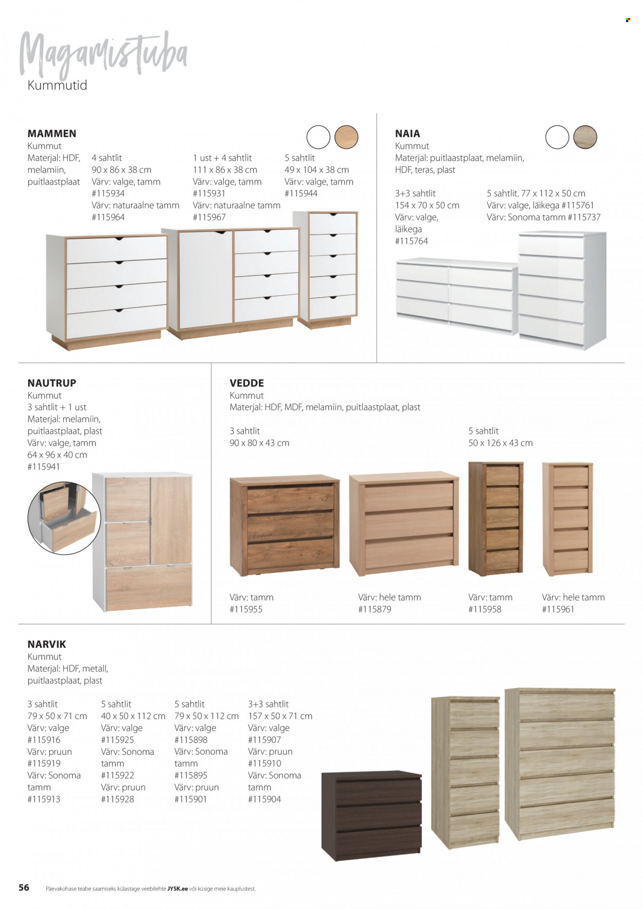 jysk - JYSK kliendileht - Mööblikataloog - page: 56