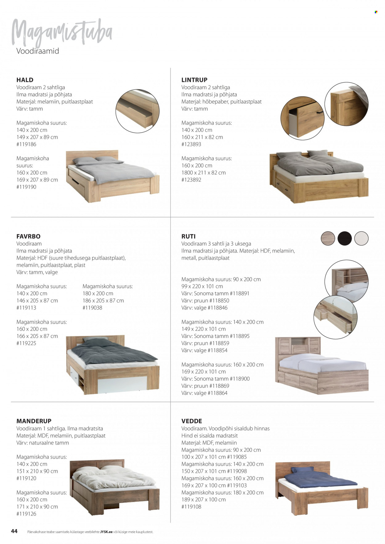 jysk - JYSK kliendileht - Mööblikataloog - page: 44