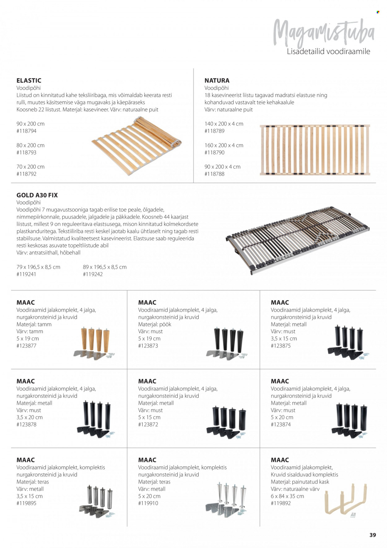 jysk - JYSK kliendileht - Mööblikataloog - page: 39