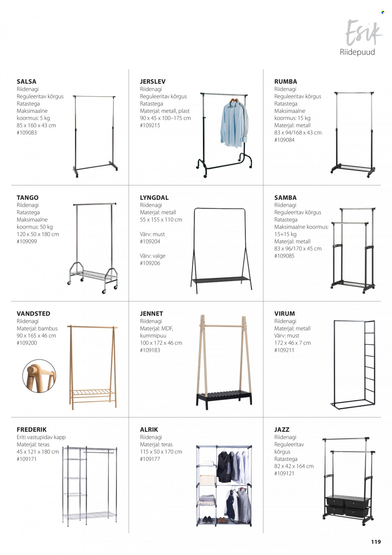 jysk - JYSK kliendileht - Mööblikataloog - page: 119