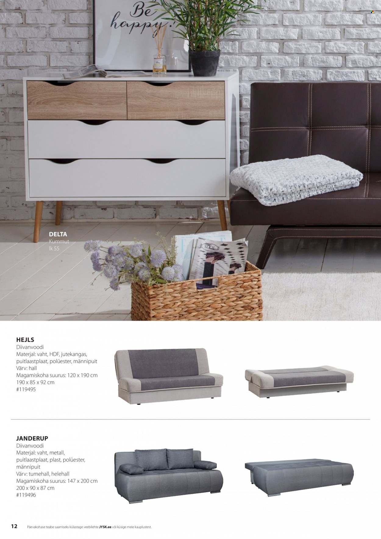 jysk - JYSK kliendileht - Mööblikataloog - page: 12