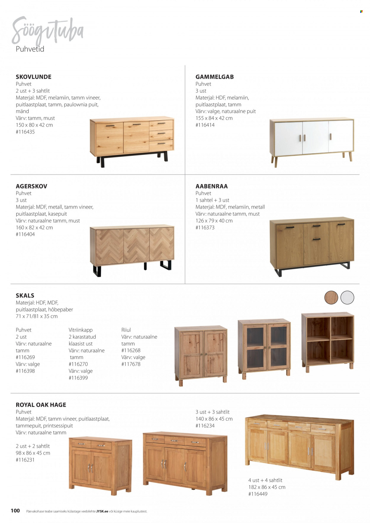 jysk - JYSK kliendileht - Mööblikataloog - page: 100