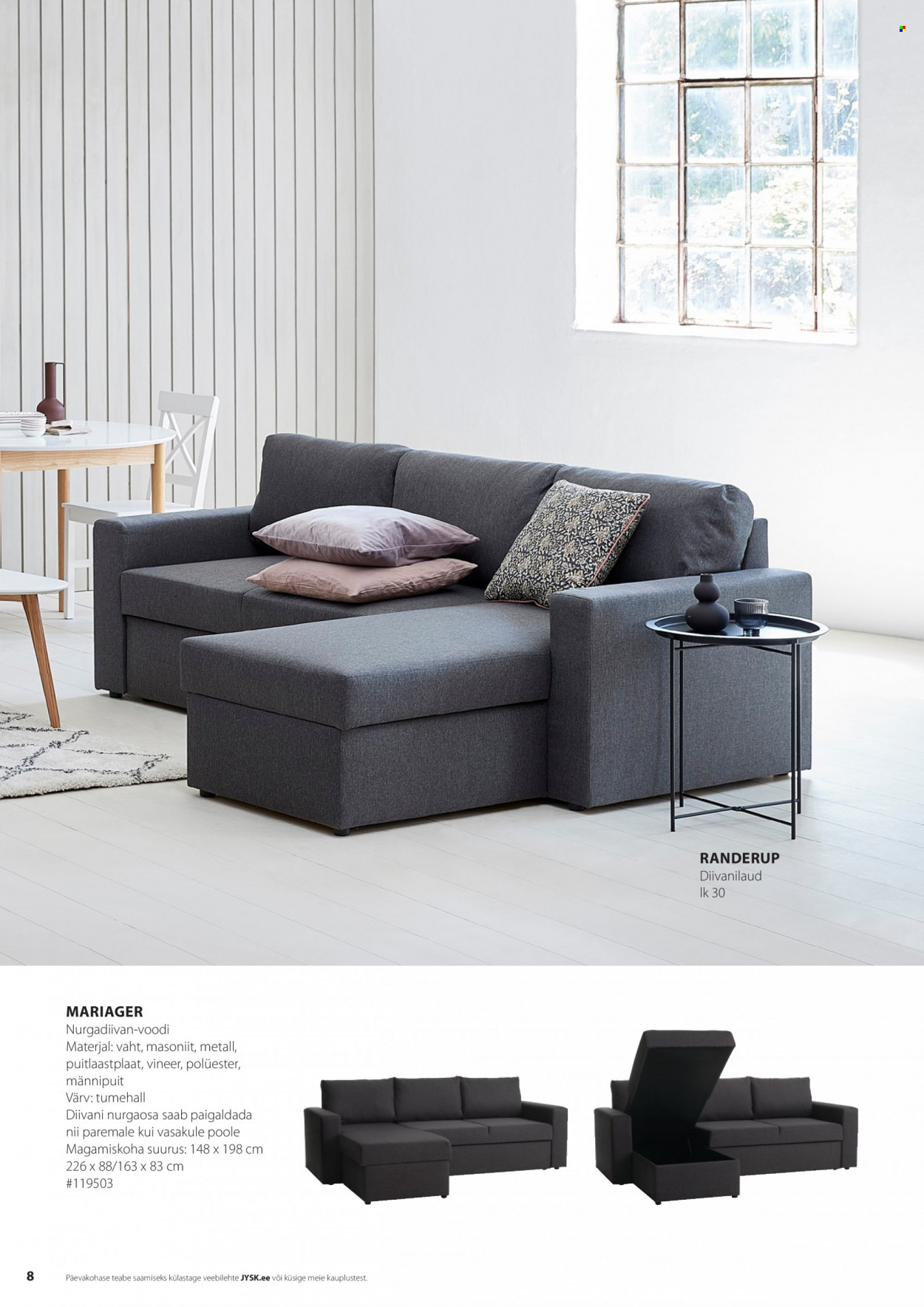 jysk - JYSK kliendileht - Mööblikataloog - page: 8
