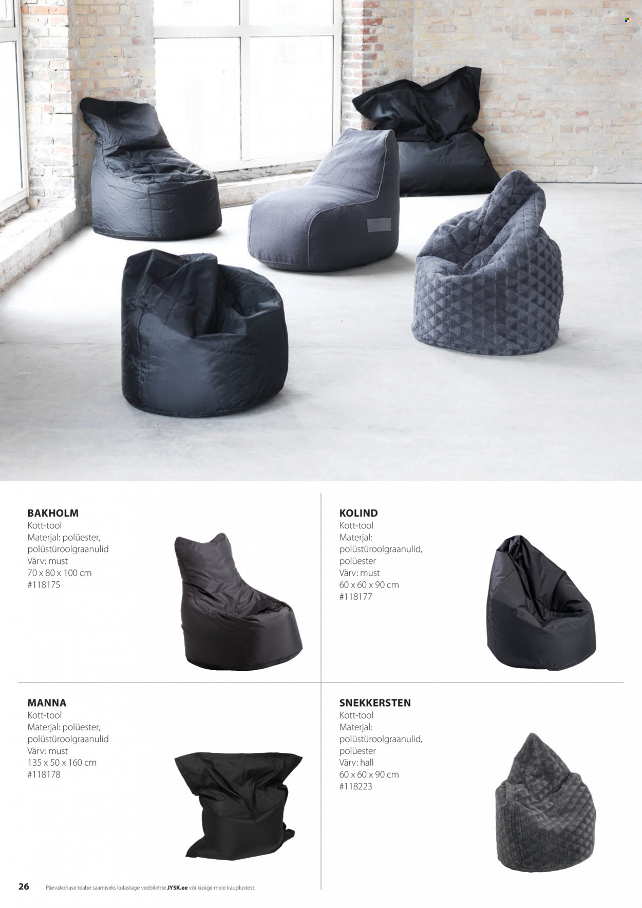 jysk - JYSK kliendileht - Mööblikataloog - page: 26