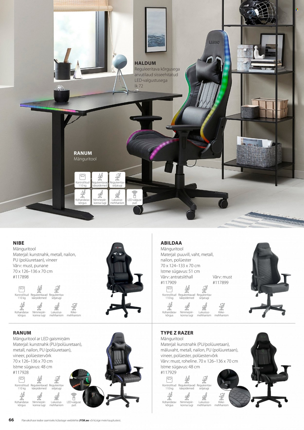 jysk - JYSK kliendileht - Mööblikataloog - page: 66