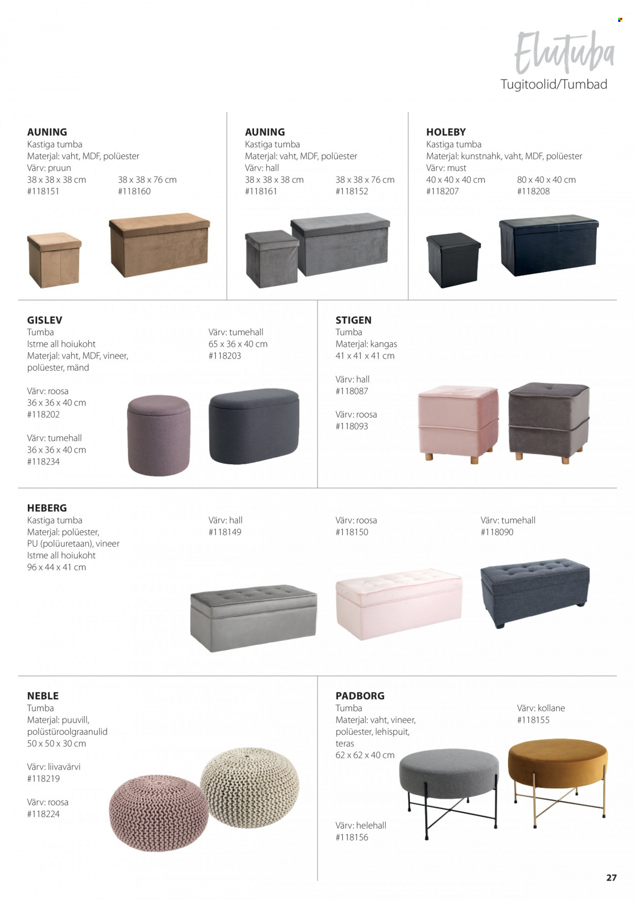 jysk - JYSK kliendileht - Mööblikataloog - page: 27