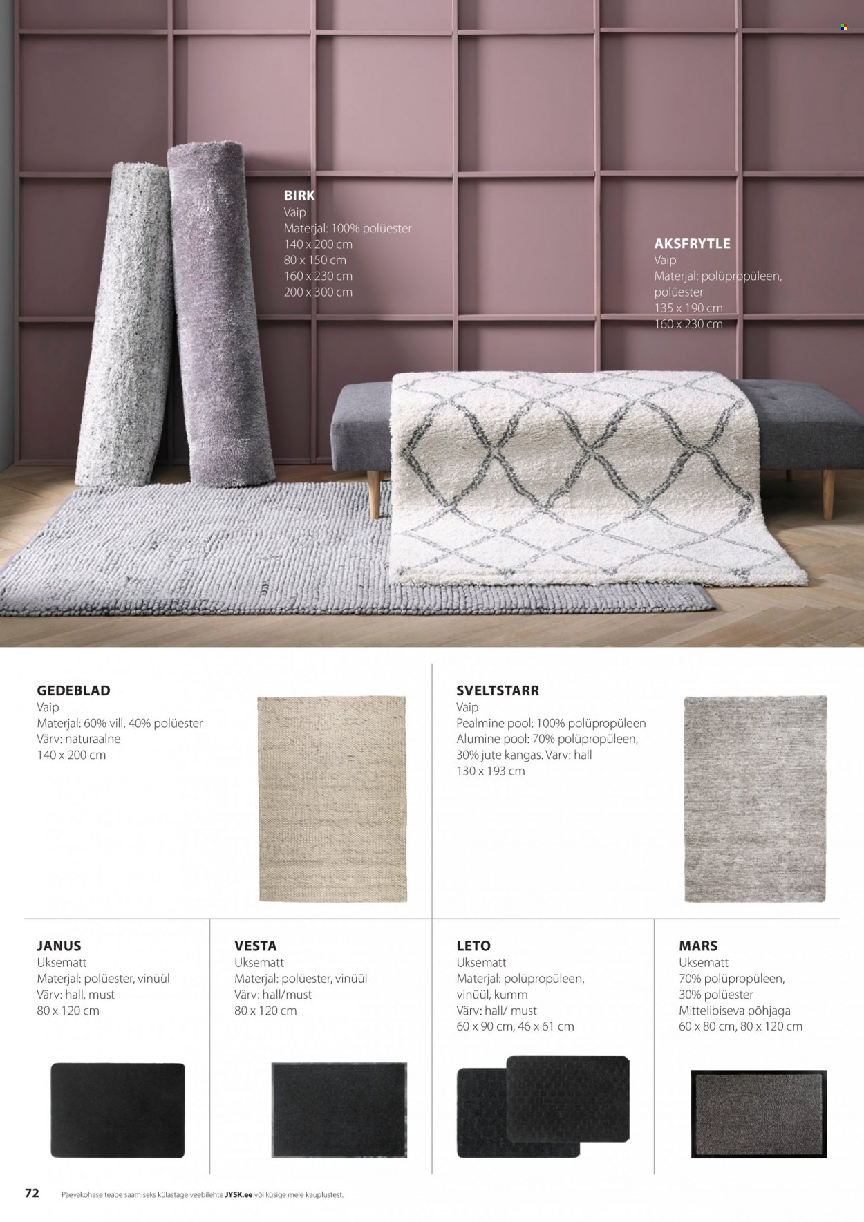 jysk - JYSK kliendileht - page: 72