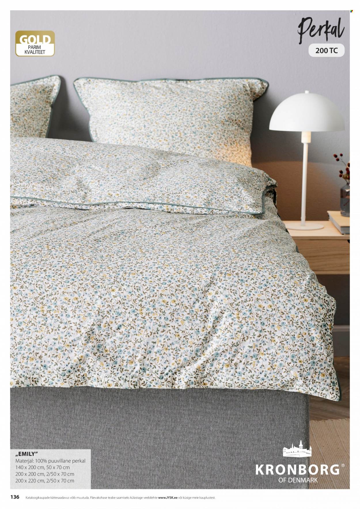 jysk - JYSK kliendileht - Tekkide, patjade ja voodipesu - page: 136