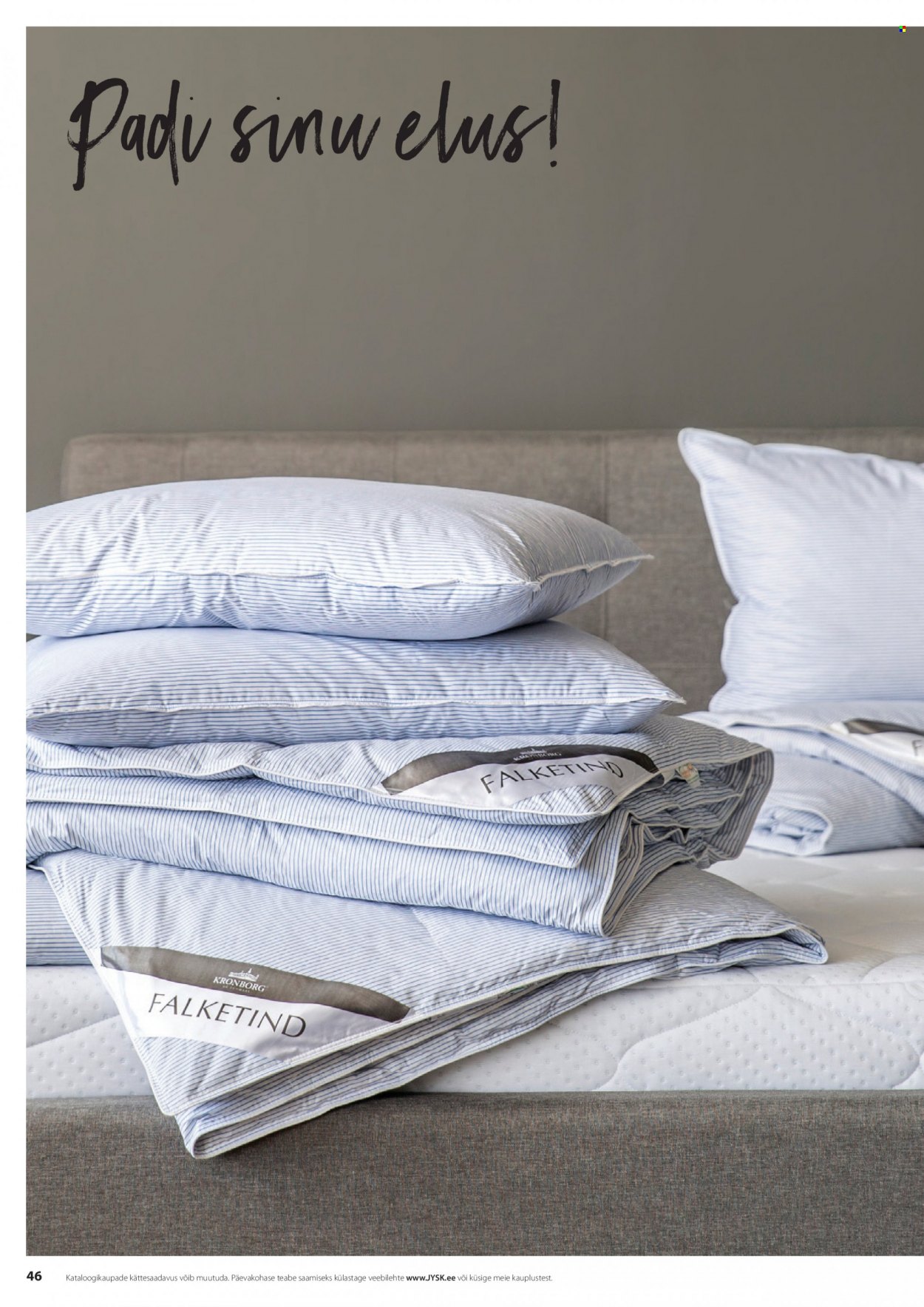 jysk - JYSK kliendileht - Tekkide, patjade ja voodipesu - page: 46
