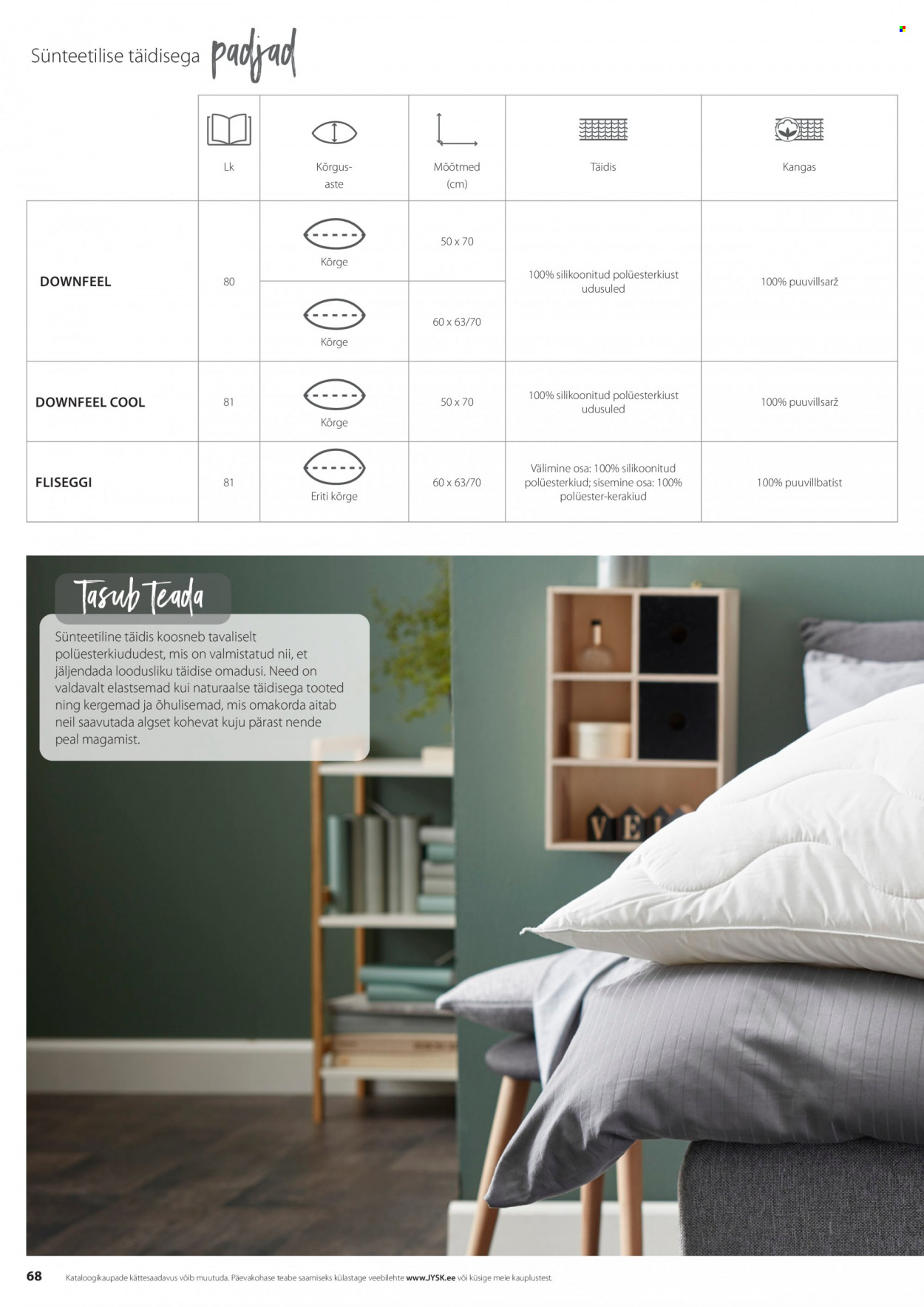 jysk - JYSK kliendileht - Tekkide, patjade ja voodipesu - page: 68
