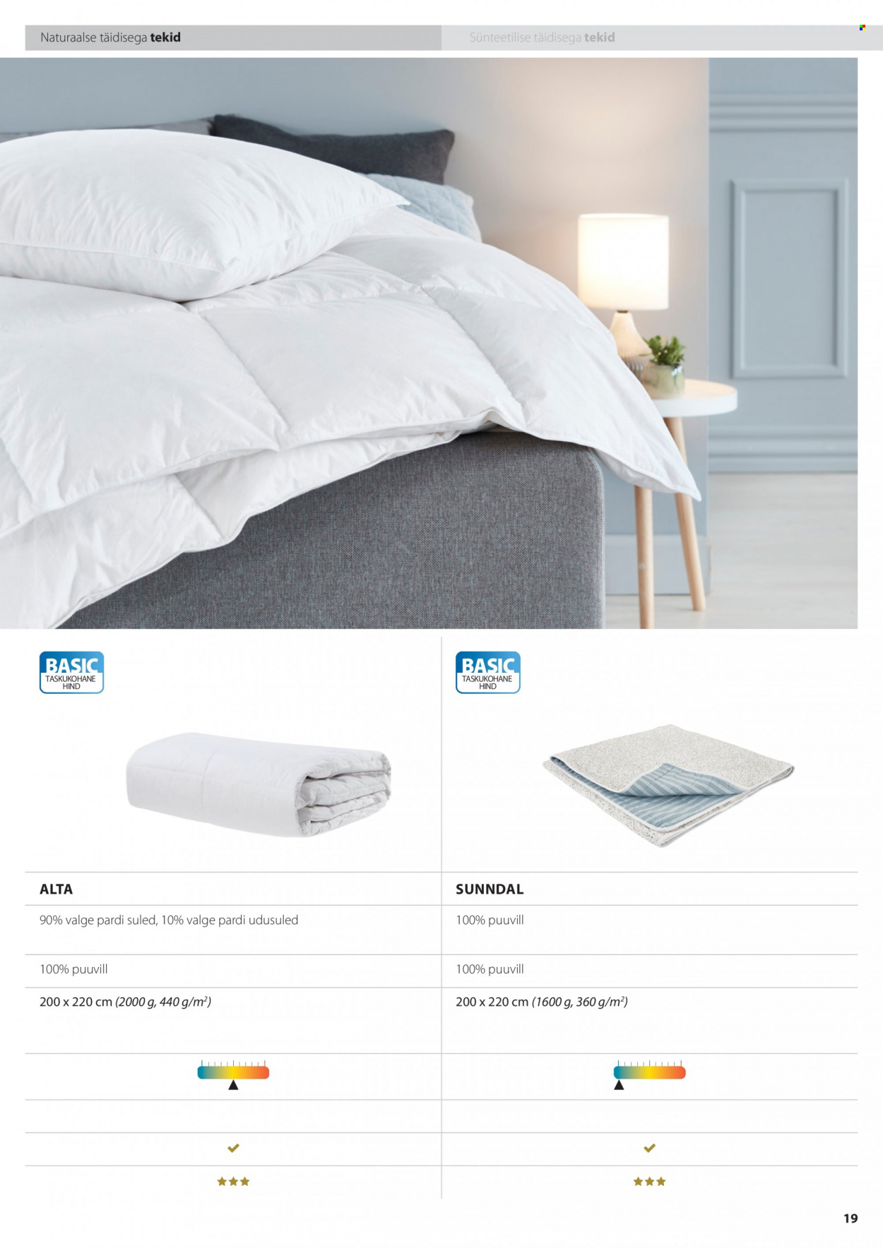 jysk - JYSK kliendileht - Tekkide, patjade ja voodipesu - page: 19