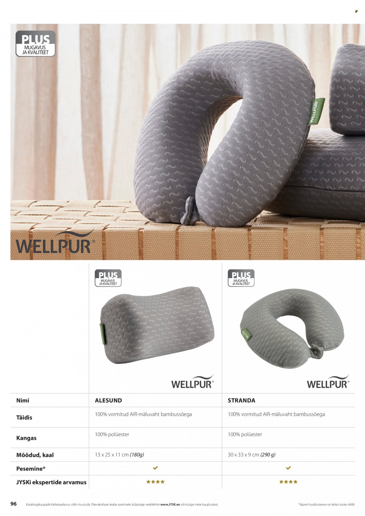 jysk - JYSK kliendileht - Tekkide, patjade ja voodipesu - page: 96