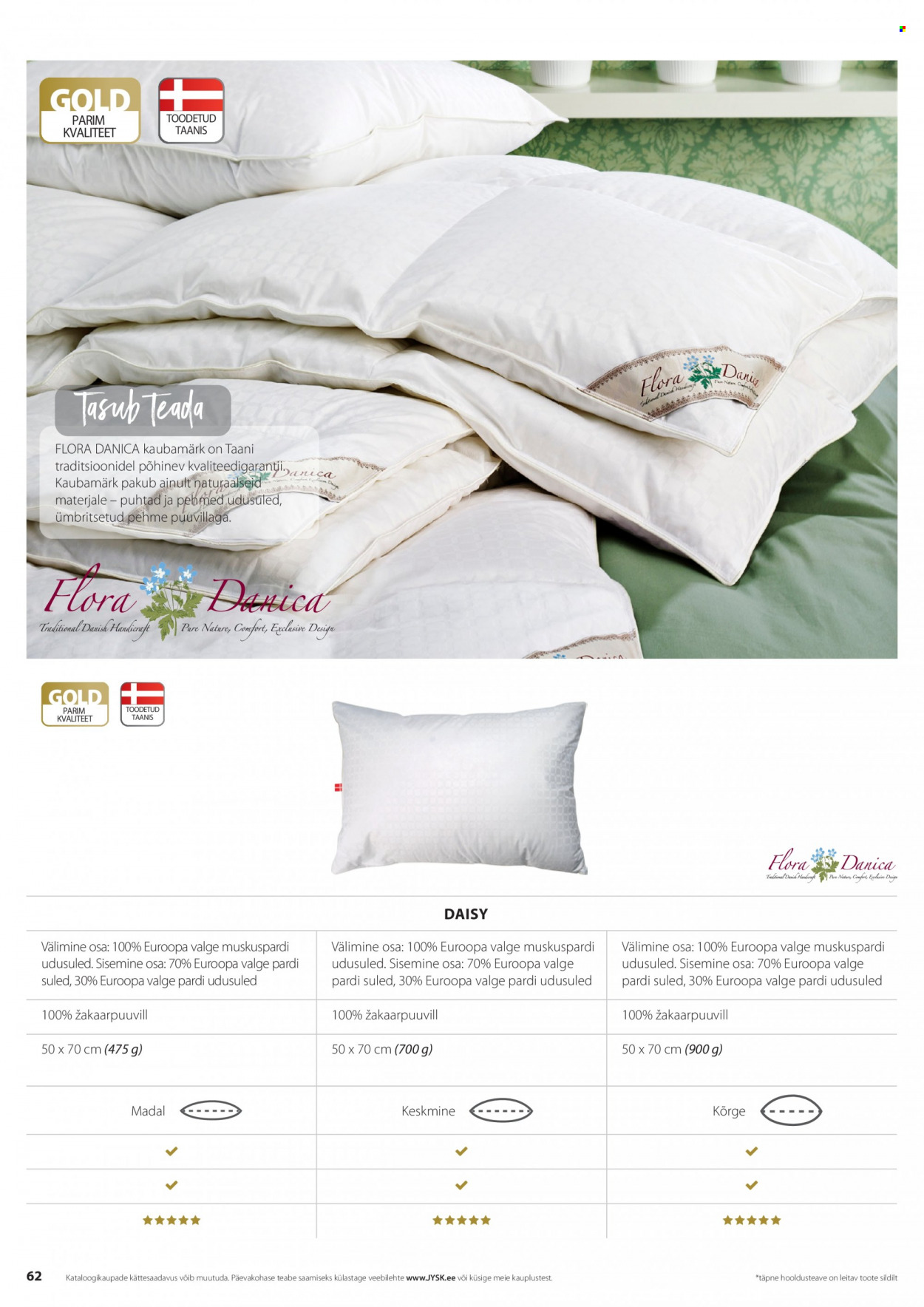 jysk - JYSK kliendileht - Tekkide, patjade ja voodipesu - page: 62
