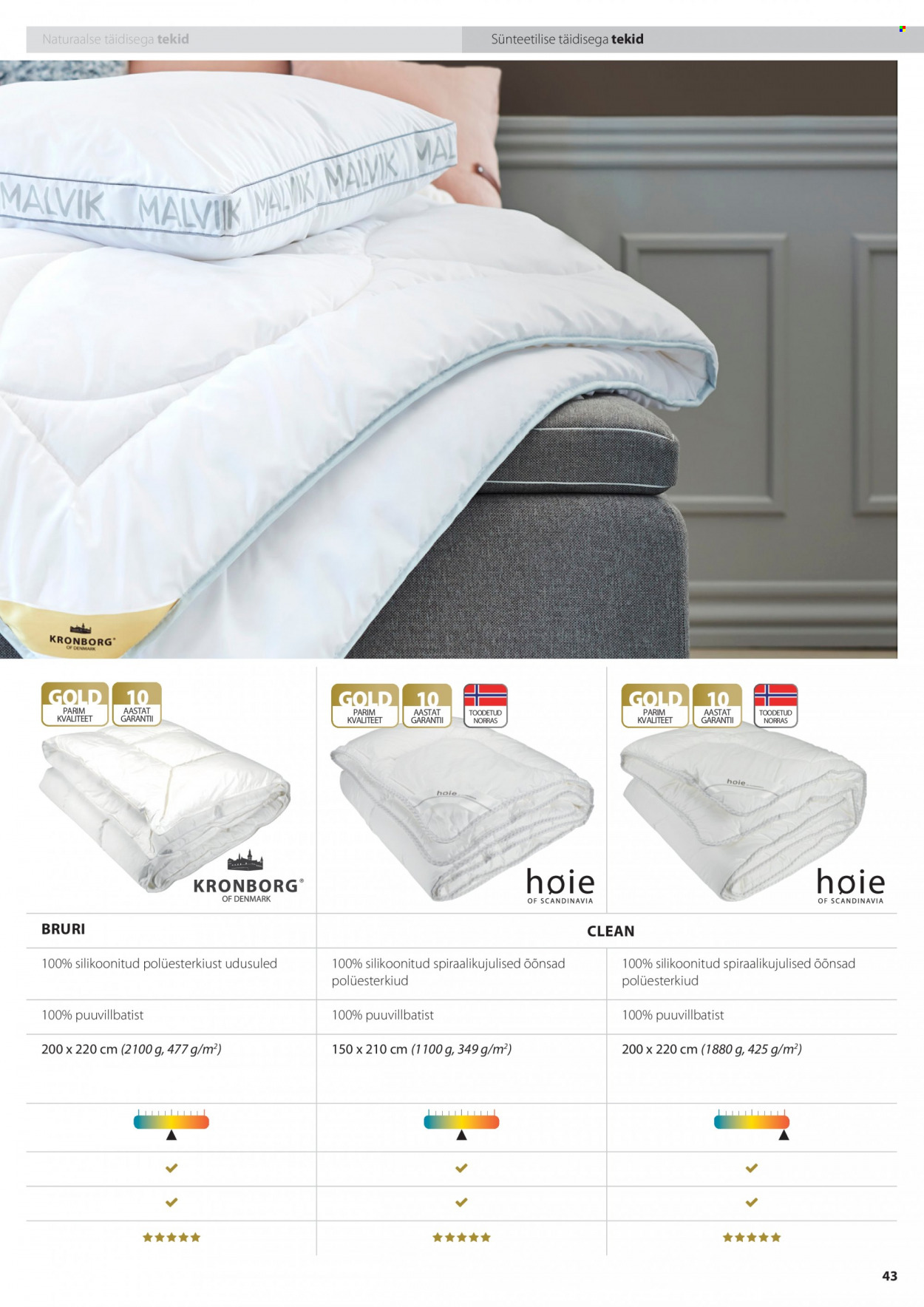 jysk - JYSK kliendileht - Tekkide, patjade ja voodipesu - page: 43