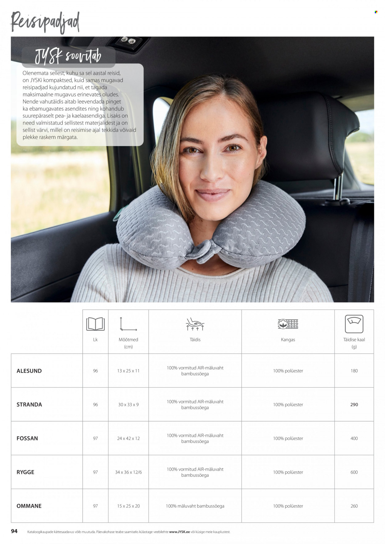 jysk - JYSK kliendileht - Tekkide, patjade ja voodipesu - page: 94