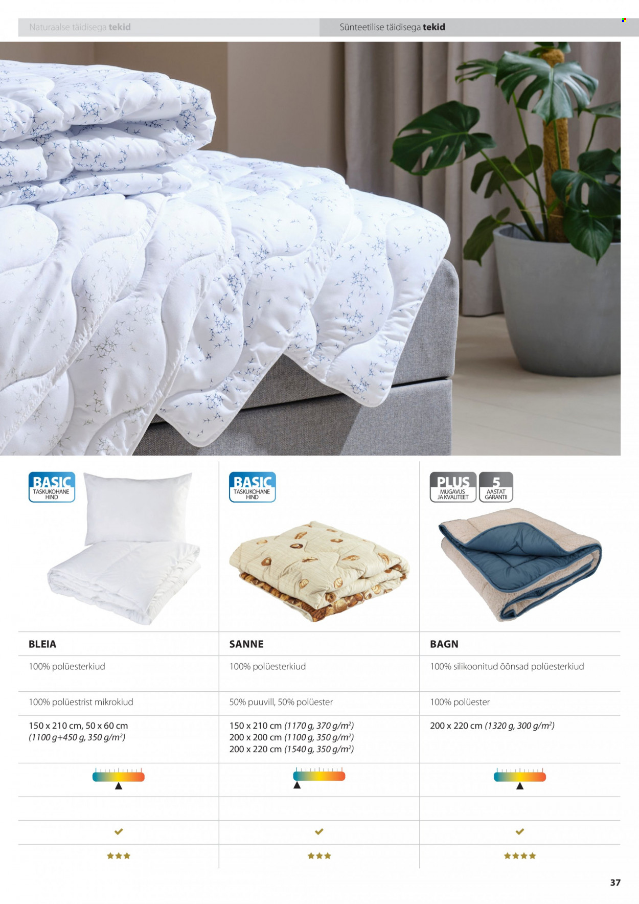 jysk - JYSK kliendileht - Tekkide, patjade ja voodipesu - page: 37